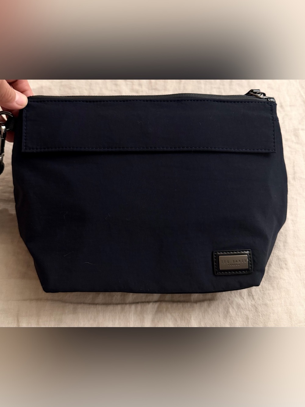 Ted Baker Black Toiletries Bag